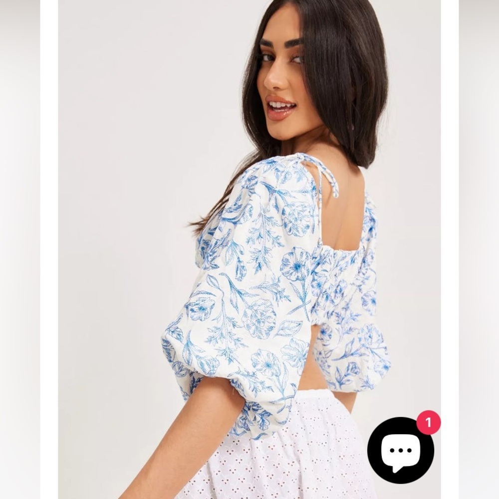 For Love & Lemons Maisie Crop Top
